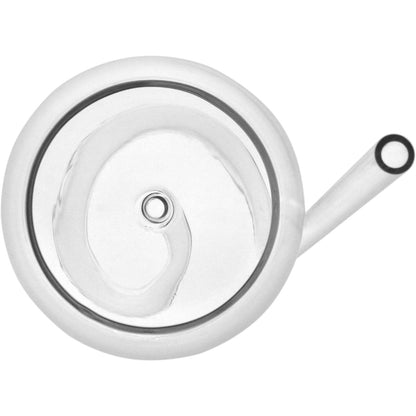 Taça de Vinho Home&Co Borossilicato 300ml Transparente com Canudo