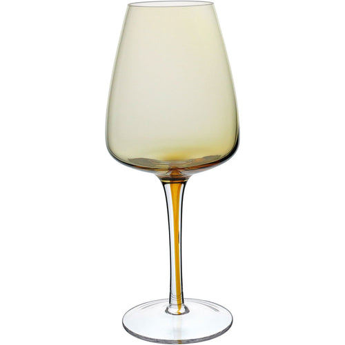 Conjunto 6 Taças Vinho Tinto Home&Co Vidro Transparente 380ml Filete Âmbar