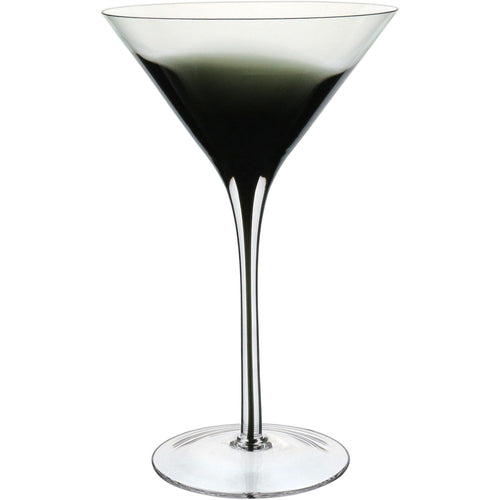 Conjunto 6 Taças Martini Home&Co Vidro Transparente Filete Preto 200ml