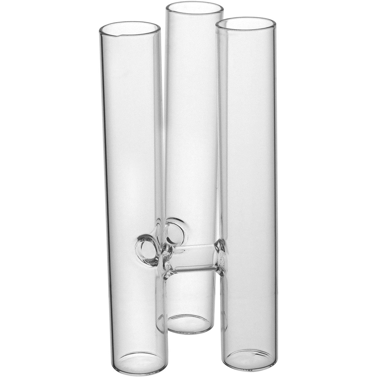 Vaso Tubos Home&co Borossilicato 18x9x9cm Transparente