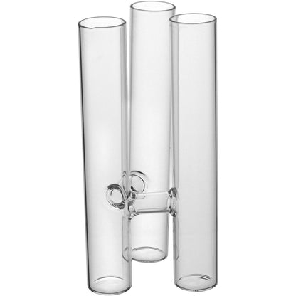 Vaso Tubos Home&co Borossilicato 18x9x9cm Transparente