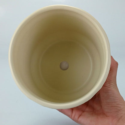 Cachepô Cerâmica Verde Home&Co 12x12cm para Plantas Decorativas