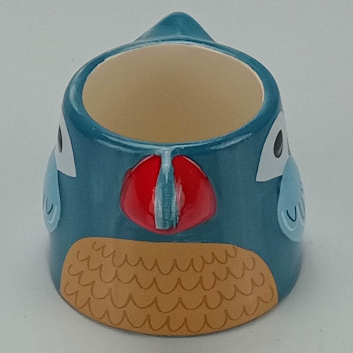 Cachepô Cerâmico Azul Home&Co 7x9x10cm para Plantas Decorativas