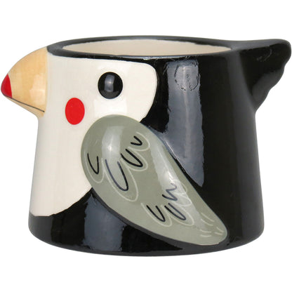 Cachepô Cerâmico Cinza Home&Co 7x9x10cm para Plantas Decorativas