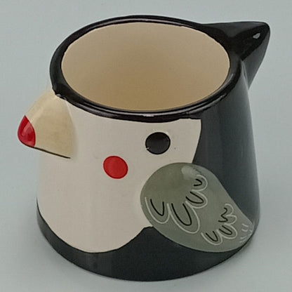 Cachepô Cerâmico Cinza Home&Co 7x9x10cm para Plantas Decorativas