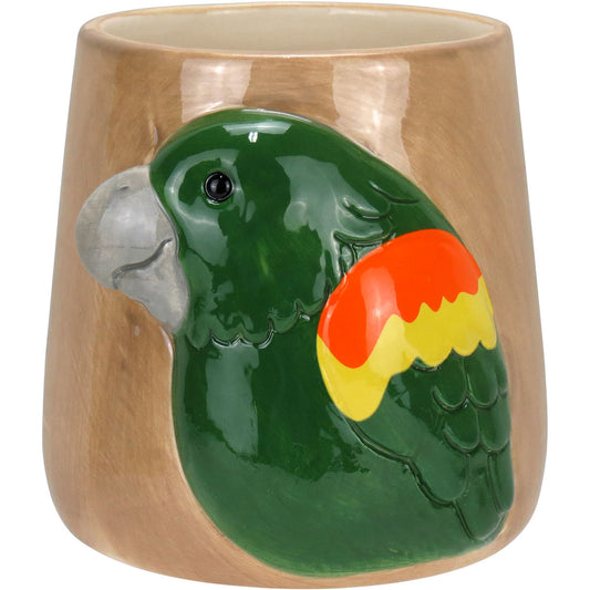 Cachepô Cerâmica Verde 12x12cm Home&Co para Plantas Decorativas