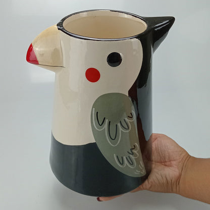 Cachepô Cerâmico Cinza Home&Co 23x16x19cm para Plantas