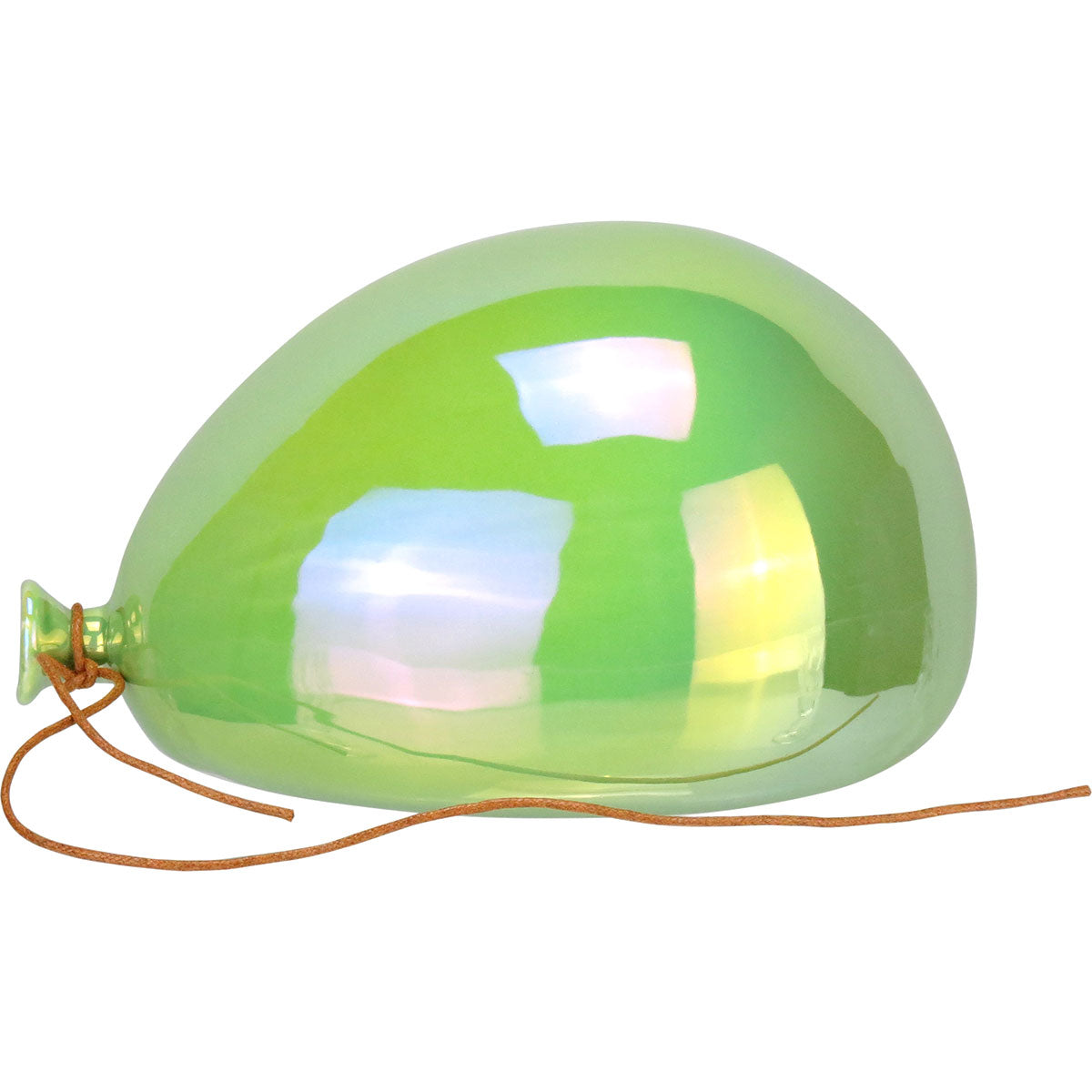 Vaso de Parede Cerâmico Balão Verde Home&Co 11x15x20cm