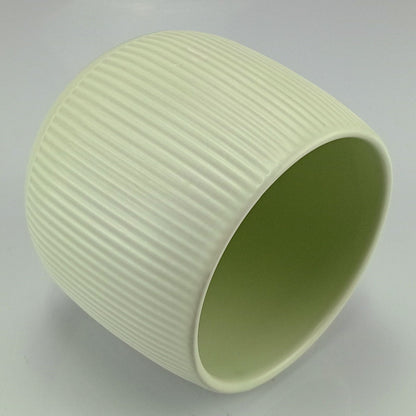 Cachepô Cerâmica Verde Home&Co 12x13cm para Plantas Decorativas