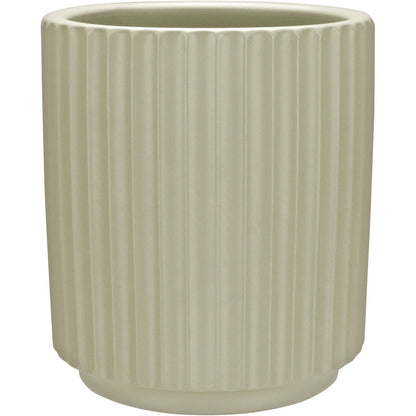 Cachepô Cerâmica Marfim 13x12cm Home&Co para Plantas Decorativas