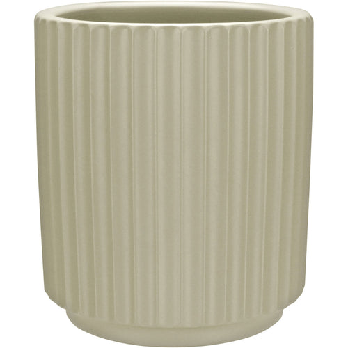 Cachepô Cerâmica Marfim 13x12cm Home&Co para Plantas Decorativas