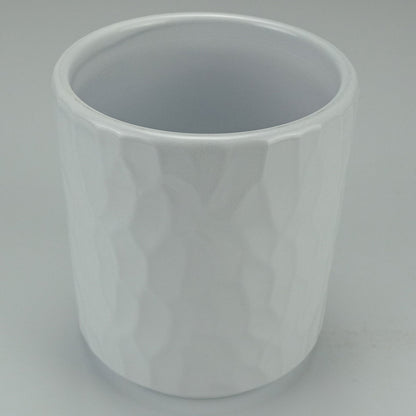 Cachepô Cerâmica Cinza Home&Co 13x11cm para Plantas Decorativas