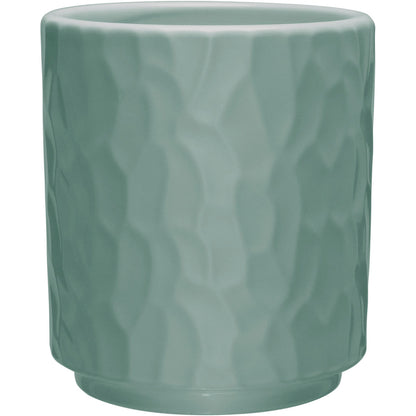 Cachepô Cerâmico Verde Home&Co 13x11cm para Plantas Decorativas