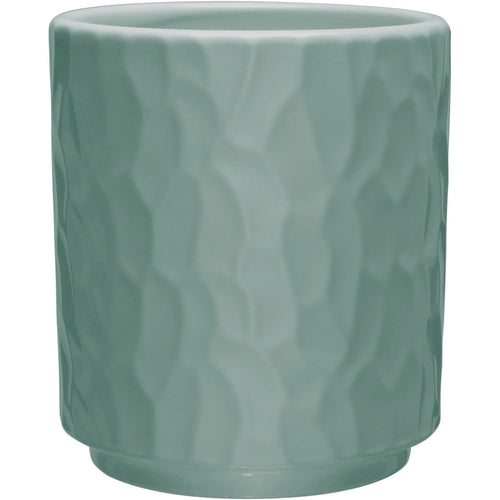 Cachepô Cerâmico Verde Home&Co 13x11cm para Plantas Decorativas