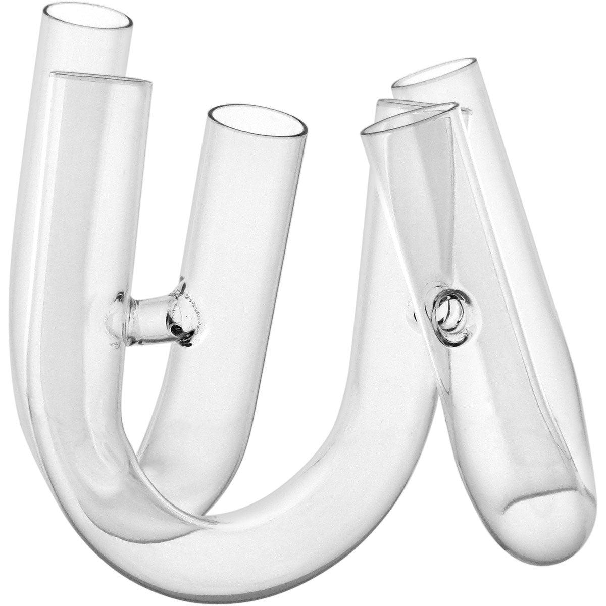 Vaso Tubos Home&co Borossilicato 19x23x23cm Transparente