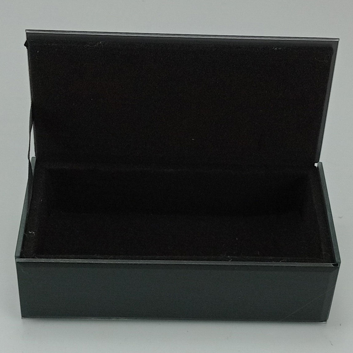 Porta Joias Espelhado Home&Co MDF Preto 4x14x7cm com Compartimentos