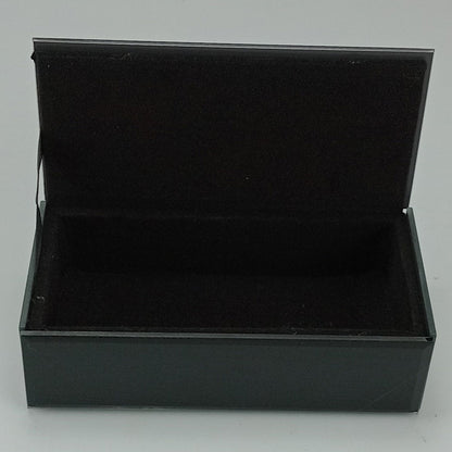 Porta Joias Espelhado Home&Co MDF Preto 4x14x7cm com Compartimentos