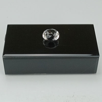 Porta Joias Espelhado Home&Co MDF Preto 4x14x7cm com Compartimentos