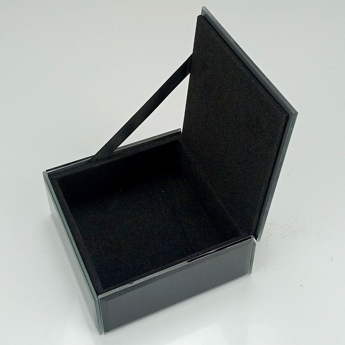 Porta Joias Espelhado Home&Co MDF Preto 10x10x6cm Organizador