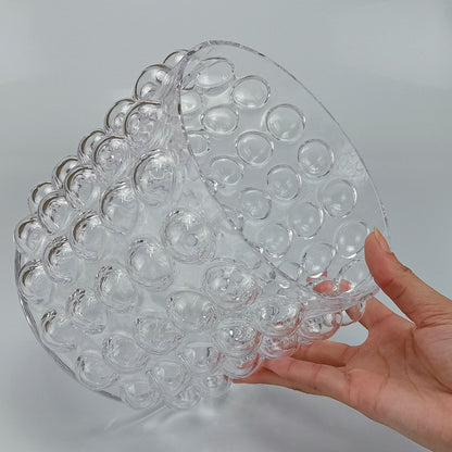 Vaso Redondo Home&co Vidro 17x17x17cm Transparente