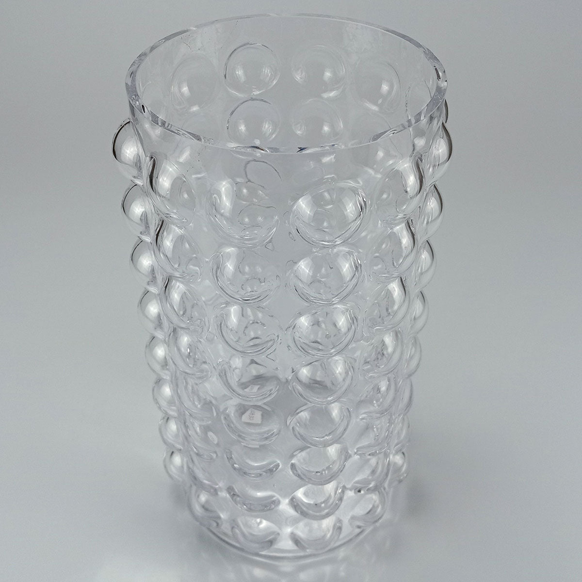 Vaso Redondo Home&co Vidro 28x14x14cm Transparente