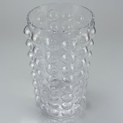 Vaso Redondo Home&co Vidro 28x14x14cm Transparente