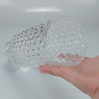 Vaso Redondo Home&co Vidro 25x9x9cm Transparente