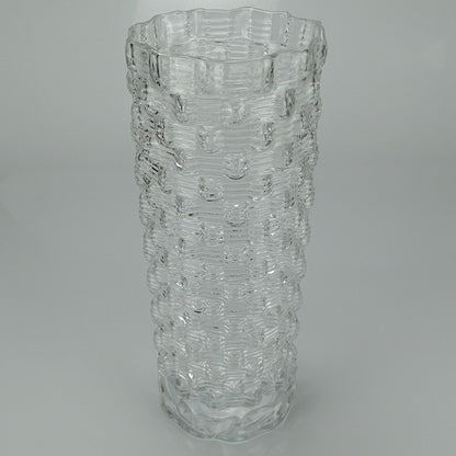 Vaso Redondo Home&co Vidro 30x12x12cm Transparente