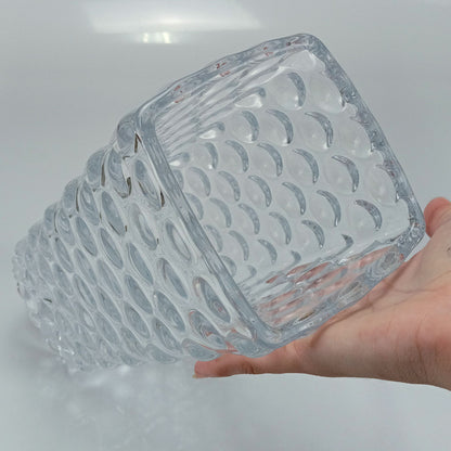 Vaso Quadrado Home&co Vidro 29x12x12cm Transparente