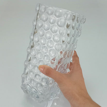 Vaso Quadrado Home&co Vidro 24x10x10cm Transparente