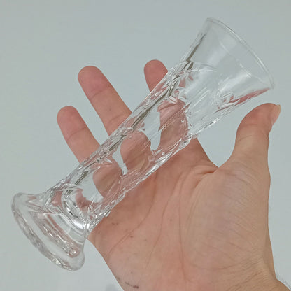 Vaso Floreiro Home&Co Vidro Transparente 14,8x5,4cm para Decoração