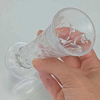 Vaso Floreiro Home&Co Vidro Transparente 14,8x5,4cm para Decoração