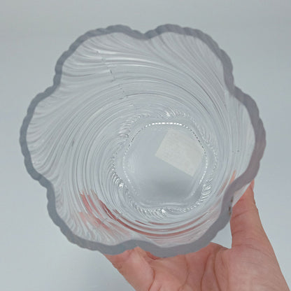 Vaso Redondo Home&co Vidro 25x11x11cm Transparente