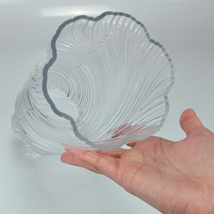 Vaso Redondo Home&co Vidro 30x12x12cm Transparente