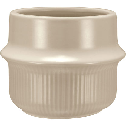 Cachepô Cerâmico Home&Co Creme 10x13cm para Plantas Decorativas