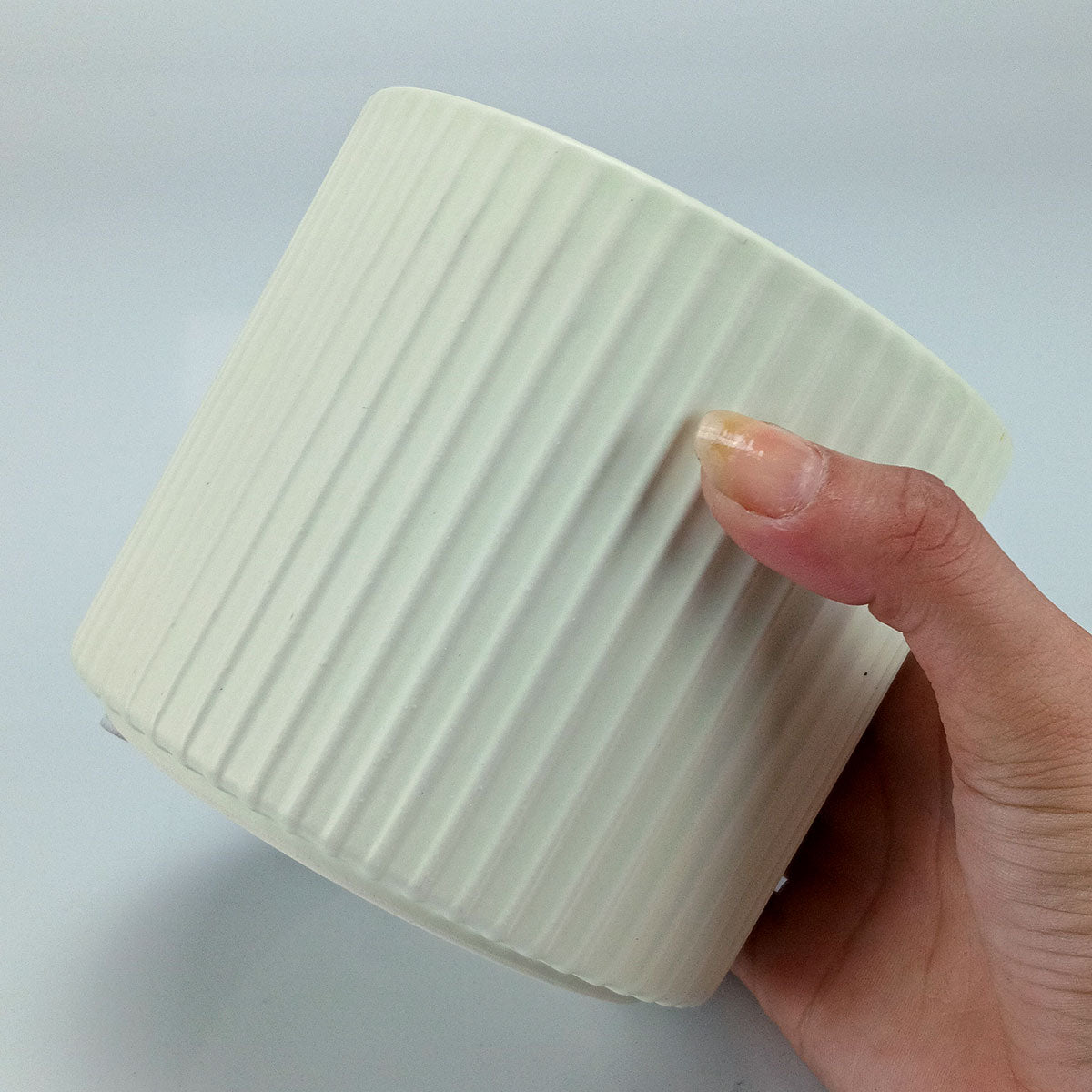 Cachepô Cerâmico Verde Home&Co 11x12cm para Plantas