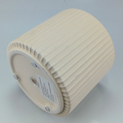 Cachepô Cerâmica Bege Home&Co 11x12cm para Plantas Decorativas