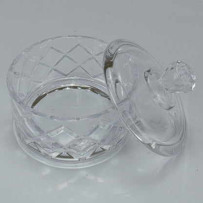 Potiche Redondo Transparente Home&Co em Vidro 10x10cm com Tampa