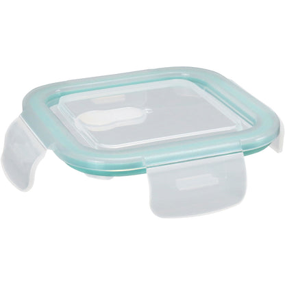 Pote Hermético de Vidro Temperado 380ml Home&Co Transparente 11x11cm