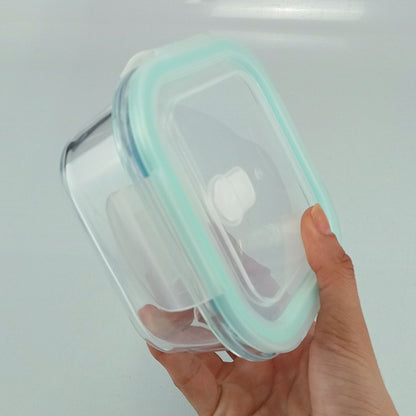 Pote Hermético Vidro Temperado 650ml Home&Co Transparente com Tampa Rosca