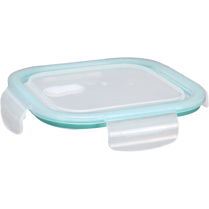 Pote Hermético Vidro Temperado 800ml Home&Co Transparente 15x15cm