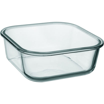 Pote Hermético de Vidro Temperado 1,2L Home&Co Transparente com Tampa