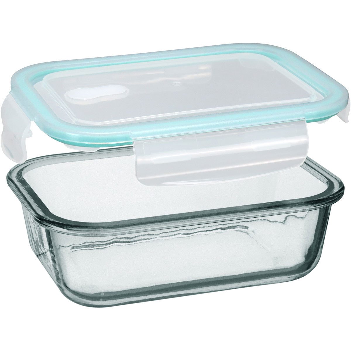 Pote Hermético 700ml Home&Co Vidro Temperado Transparente com Tampa Rosca