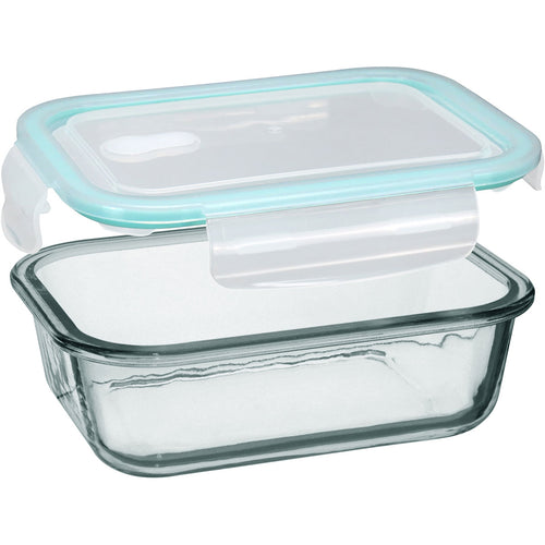 Pote Hermético 700ml Home&Co Vidro Temperado Transparente com Tampa Rosca