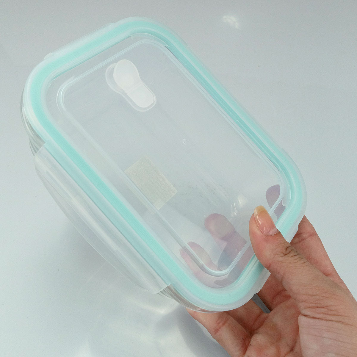 Pote Hermético 700ml Home&Co Vidro Temperado Transparente com Tampa Rosca