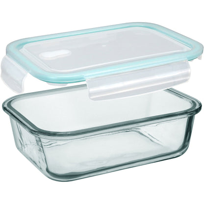 Pote Hermético de Vidro Temperado Home&Co 1L Transparente com Tampa