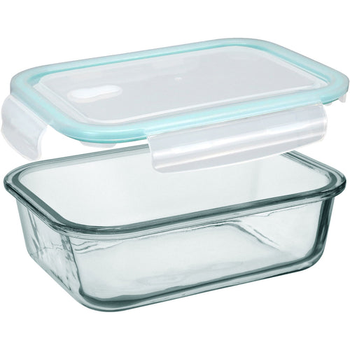 Pote Hermético de Vidro Temperado Home&Co 1L Transparente com Tampa