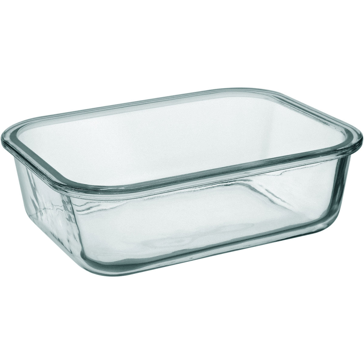 Pote Hermético de Vidro Temperado Home&Co 1L Transparente com Tampa