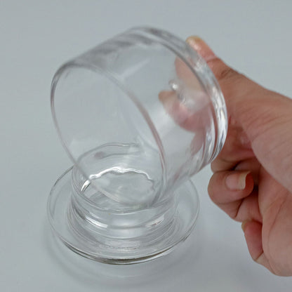 Manteigueira com Tampa de Vidro Home&Co 9x9cm Transparente