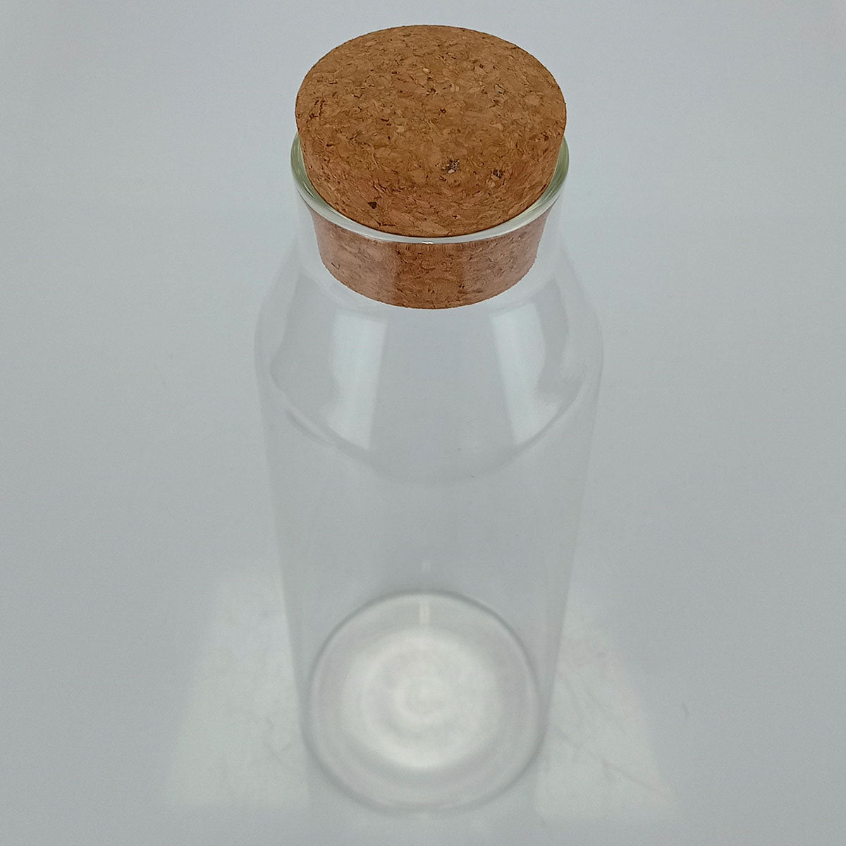 Jarra de Vidro Borossilicato Home&Co 800ml com Rolha de Cortiça Transparente